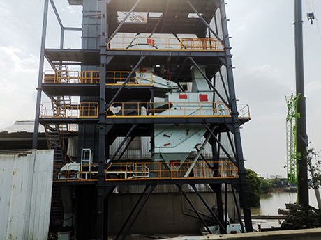 建筑垃圾制砂如何配置生產(chǎn)線？參考江蘇張家港制砂樓項(xiàng)目