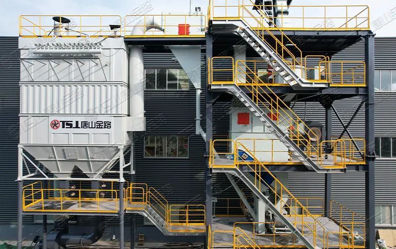 浙江干法制砂樓項(xiàng)目安裝飛快，馬上完工！